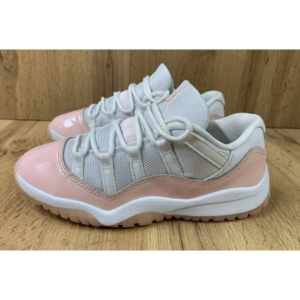 Jordan 11 Retro Low Legend Pink GS 2.5Y White Pink Patent Leather 580522-160